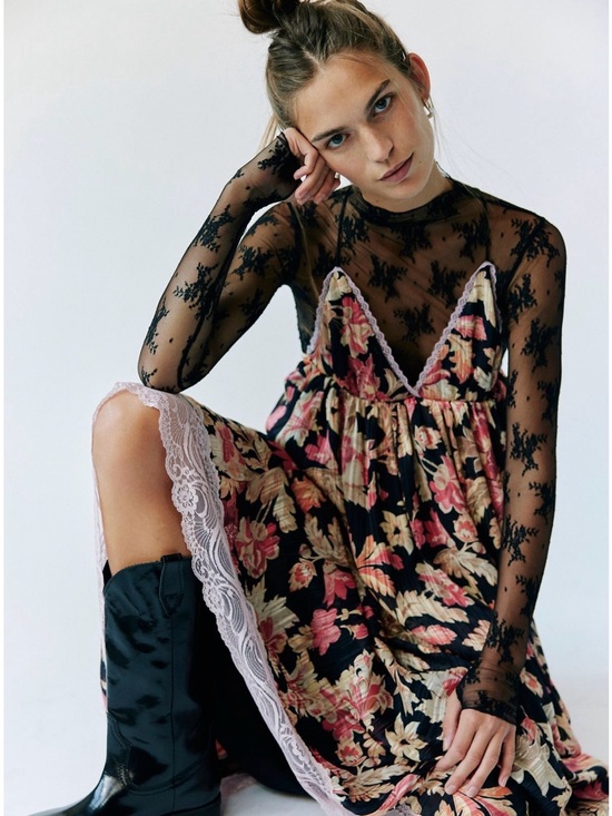 Free People Dresses & Skirts - NWOT Free People Primmy Midi Dress. MAKE ME AN OFFER!